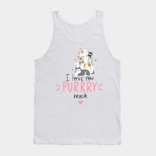 I love you purry much Tank Top